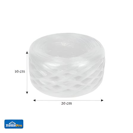 DEXZON PLASTIC ROPE 7CMX100M WHITE