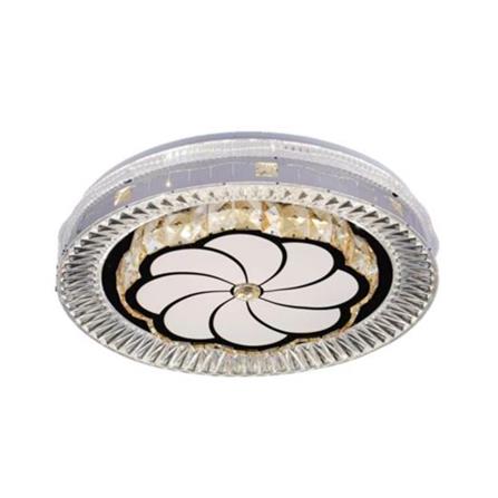 BRIGHT OBJECTIVES CEILING LAMP LED 16153 96W 3C 50CM SILVER CHROME WHITE