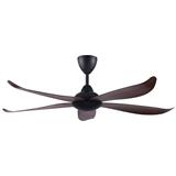 ALPHA CEILING FAN VANNUS LUNA 5B WALNUT 56"