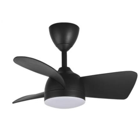 ALPHA CEILING FAN VANNUS V3-3B LED MATTE BLACK 28"