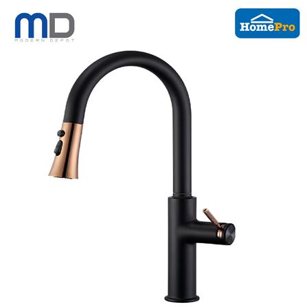 MD SINK FAUCET PULL OUT SPRAY TF-M03-MGD BLACK GOLD