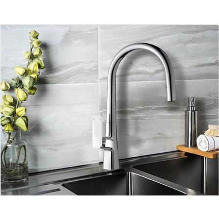 MD SINK FAUCET PULL OUT SPRAY TF-M02-CH CHROME