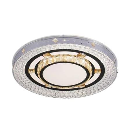 BRIGHT OBJECTIVES CEILING LAMP LED 16151 96W 3C 50CM SILVER CHROME WHITE