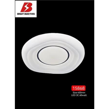 BRIGHT OBJECTIVES CEILING LAMP LED 15868 60W 3C 40CM WHITE