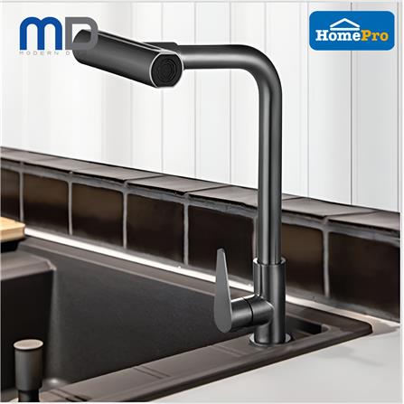 MD SINK FAUCET TF-SPNL-MG  METAL GUN SS