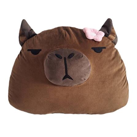 HLS FLOOR CUSHION G-CAPYBARA 18X22 BROWN