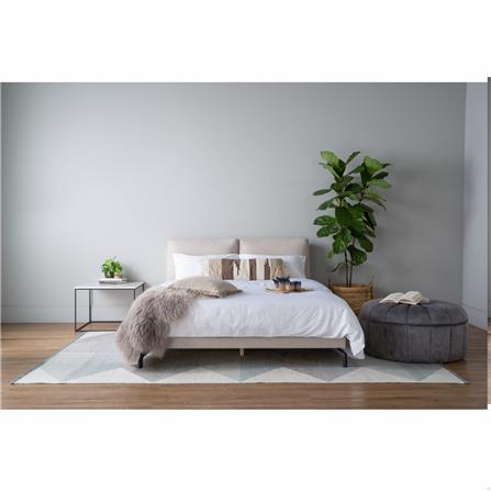 LUOOMA BLANDUS BEDFRAME WITH 1900MM SIDERAIL 802/6065 QUEEN SIZE