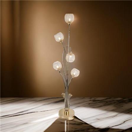 BRIGHT OBJECTIVES FLOOR LAMP ML-15835/5 45CM GOLD