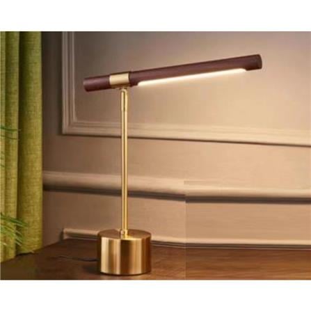 BRIGHT OBJECTIVES DESK LAMP MT-12999 40CM GOLD+BROWN