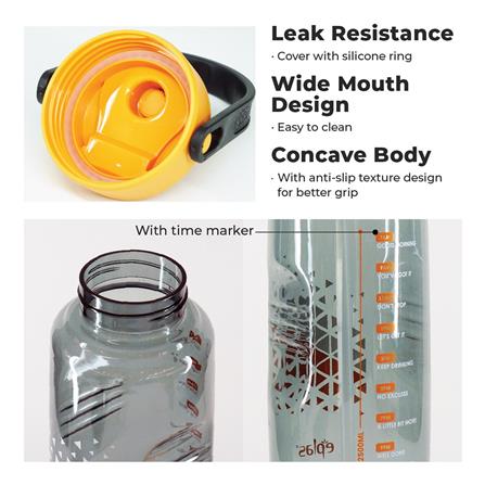 EPLAS WATER BOTTLE  2000ML -EGET-2000BPA
