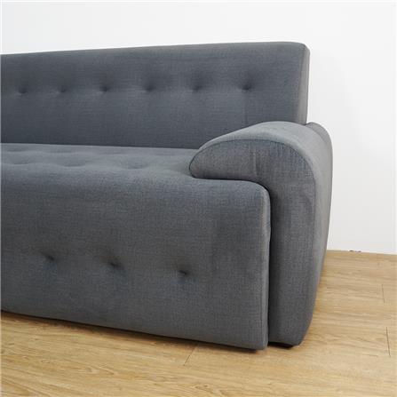 FD BORIS 2 SEATER PET FRIENDLY SOFA PEBBLE