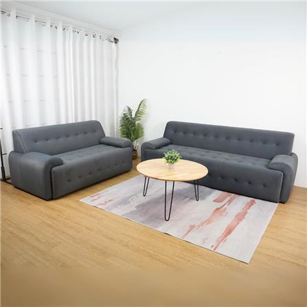 FD BORIS 2 SEATER PET FRIENDLY SOFA PEBBLE