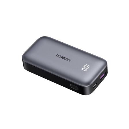 UGREEN NEXODE 10000MAH ULTRA-COMPACT TWO-WAY FAST CHARGING 30W POWER BANK (SPACE GRAY)