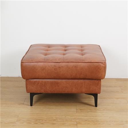 STOOL VELOZ SYNTHETIC FABRIC BROWN