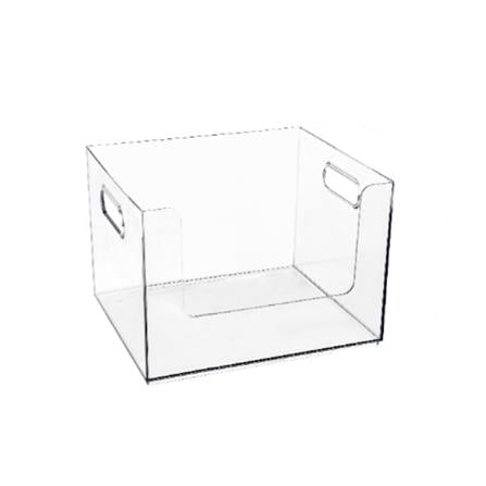 CLOTHING STORAGE BOX PLIM KLEAR 25.3X25.3X15.3CM CLEAR