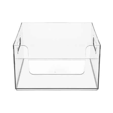 CLOTHING STORAGE BOX PLIM KLEAR 25.3X25.3X15.3CM CLEAR