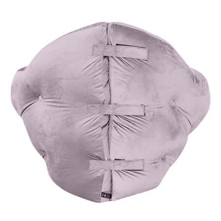 HLS CHAIRPAD FLOWER 34X43" PURPLE