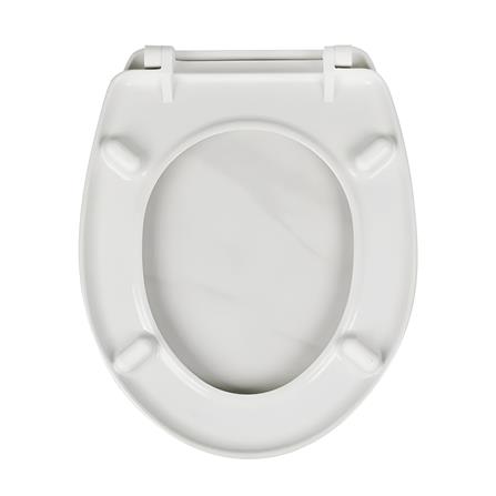 MOYA DUROPLAST TOILET SEAT 23EVD02 MARBLE WHITE