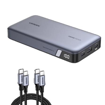 UGREEN POWERBANK 145W 25,000MAH 2C1A LAPTOP/TABLET/PHONE PD3.1 140W OUTPUT FLIGHT APPROVED