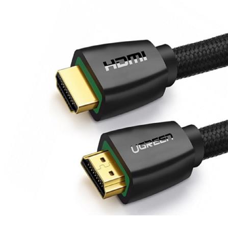 UGREEN HDMI CABLE VER 2.0 4K@60HZ WITH NYLON BRAID 10M (BLACK)