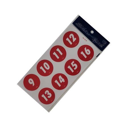 SHIN YIH SIGNAGE 5"X10" A 9-16 TABLE NUMBER