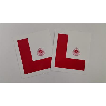 SHIN YIH SIGNAGE 3 1/2" SR106 L-MOTOR PVC STICKER 2PCS