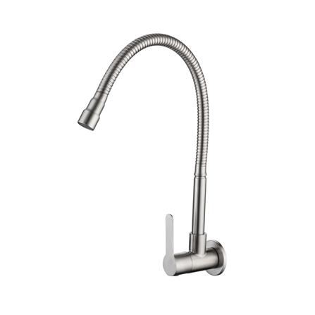 LIVINOX SINK FAUCET WALL LST-MA201F MATT STAINLESS STEEL