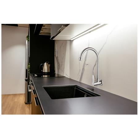 LIVINOX SINK FAUCET WALL LST-MA211-UC MATT STAINLESS STEEL