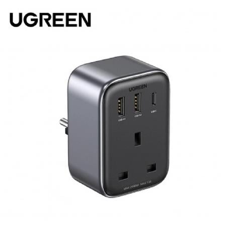 UGREEN OUTLET EXTENDER (1 AC OUTLET + 30W 2A1C)