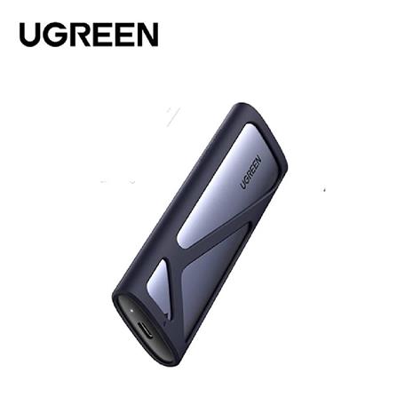 UGREEN USB-C 3.1 M.2 NVME/SATA ALUMINUM SSD ENCLOSURE 10G WITH C TO C & C TO A CABLE 50CM