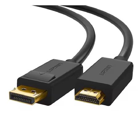 UGREEN DP MALE TO HDMI MALE CABLE 5M (BLACK)
