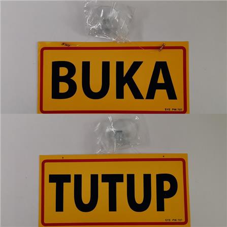 SHIN YIH SIGNAGE 4"X8" PW707 BUKA/TUTUP