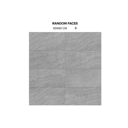 GUOCERA FLOORTILE 30X60CM PETRA SR351C-1 GREY 1.44M2