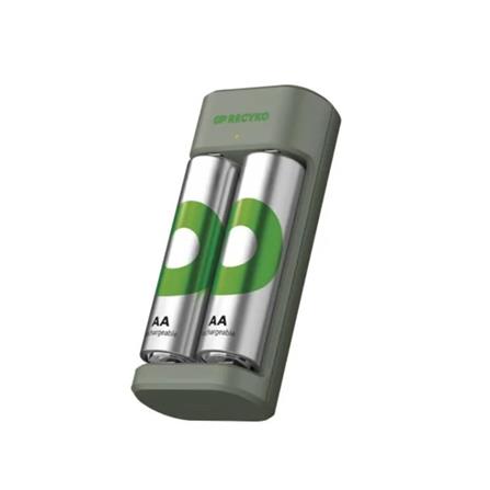 GP RECYKO 2-SLOT NiMH USB CHARGER E221 + 1300mAh AA 2S