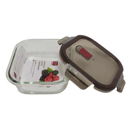 FUKURO YOKI BOROSILICATE GLASS CONTAINER 1200ML SQUARE