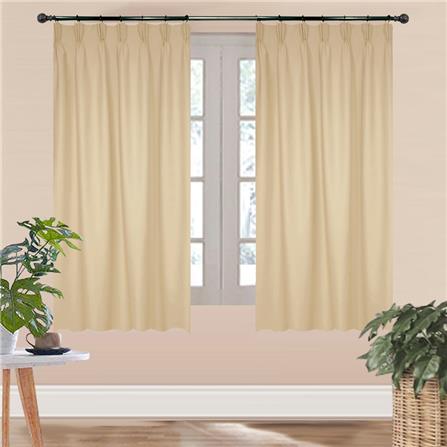 HLS CURTAIN N-HOOK COSMOS 140X180CM BROWN