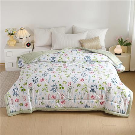 HLS COMFORTER 210X210CM MILKY GREEN