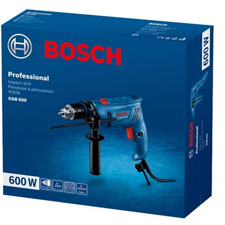 BOSCH 13MM IMPACT DRILL GSB 600 06011A03L0