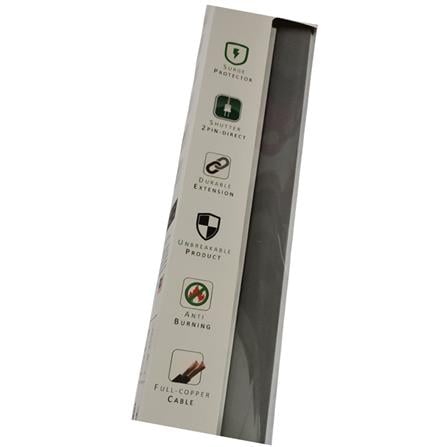 4G2M TRAILING SOCKET Z314-2M ZEATAR GREY