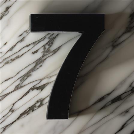 S&T NUMBERING ARABIC 7 75MM BLACK