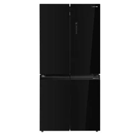 TOSHIBA MULTI DOOR REFRIGERATOR GR-RF611WI-PGY(22) 530L BLACK GLASS