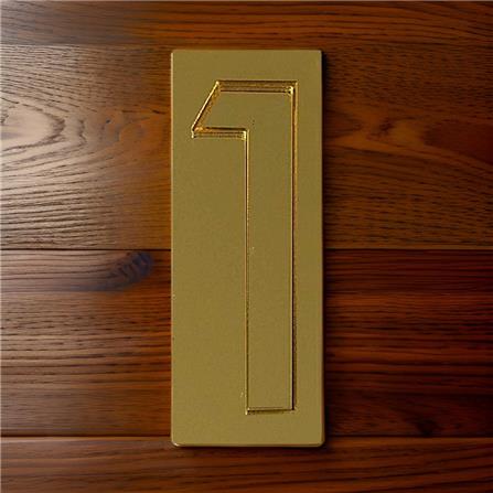 S&T NUMBERING ARABIC 1 91-GOLD