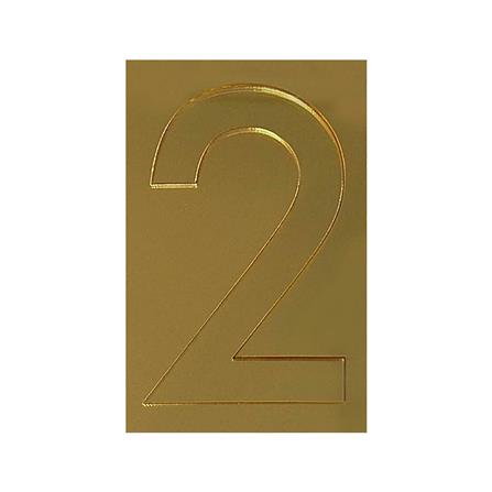 S&T NUMBERING ARABIC 2 91-GOLD