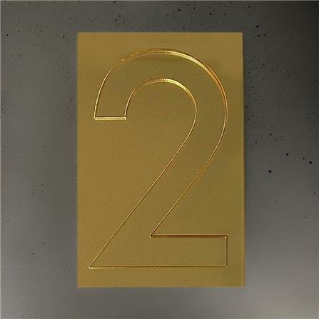 S&T NUMBERING ARABIC 2 91-GOLD
