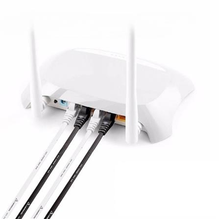 CAT 6 CABLE 10M CA915-10 ZEATAR WHITE