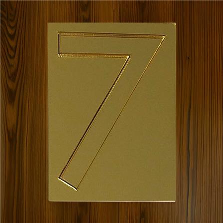 S&T NUMBERING ARABIC 7 91-GOLD