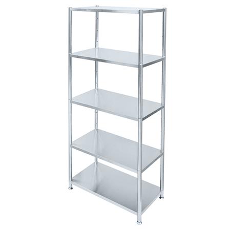 5-TIER SHELVING UNIT Q LINE MS-706 STAINLESS STEEL [EXCLUSIVE FROM HOMEPRO THAILAND]