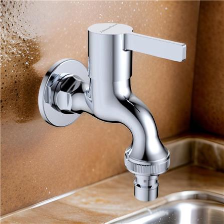 JOHNSON SUISSE LIRA 1/2" WASHING MACHINE TAPWBFA301668CP