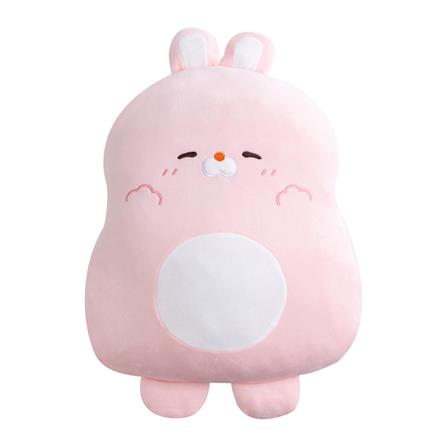HLS PLUSH CUSHION B-RABBIT 40CM PINK