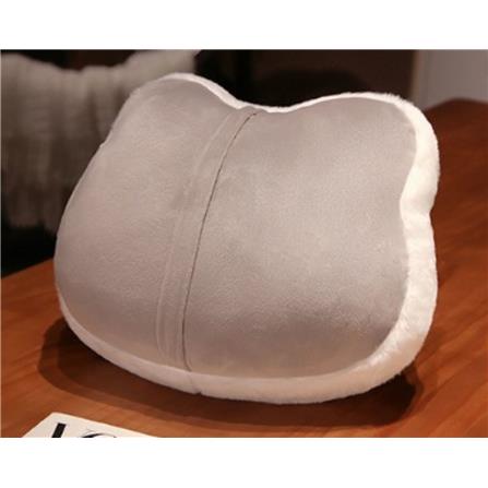 HLS PLUSH CUSHION BLANKET HUSKY GRAY